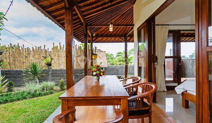 Green View Private Villa In Sayan Ubud For Rent One Bedroom 1