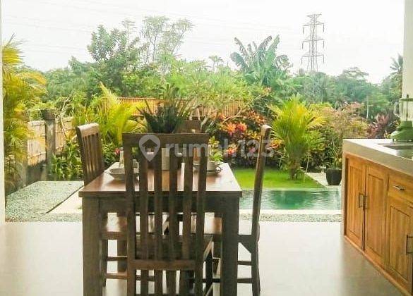 Ricefield villa in Ubud area for rent 1