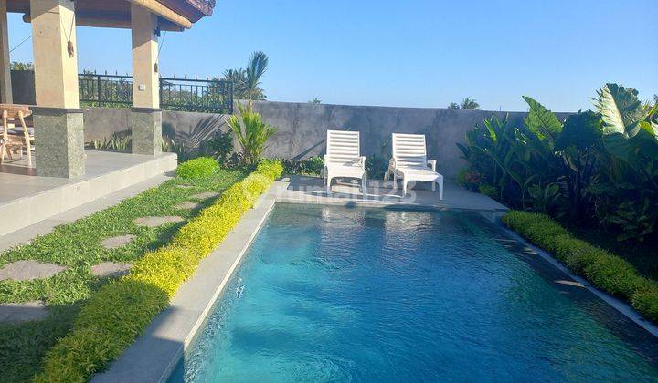 Villa with ricefield view in Sayan, near Penestanan, Ubud  2