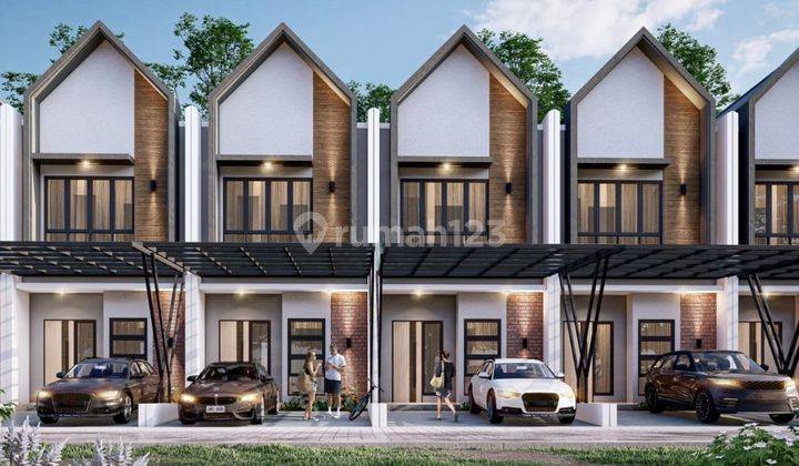 Rumah Cantik Desain Modern Dalam Cluster  2