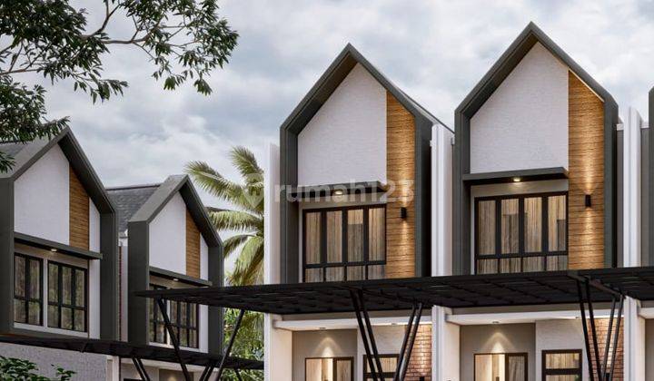 Rumah Dalam Cluster Elit Harga Irit Di Dekat Stasiun Sudimara 1