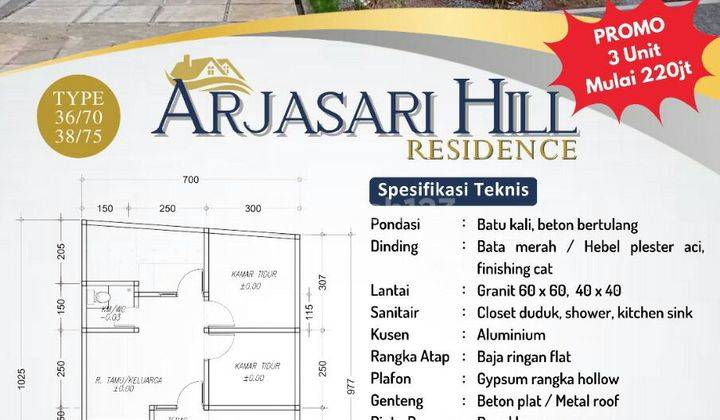 Rumah Premium Minimalis Modern Harga Ekonomis Banjaran Bandung 1