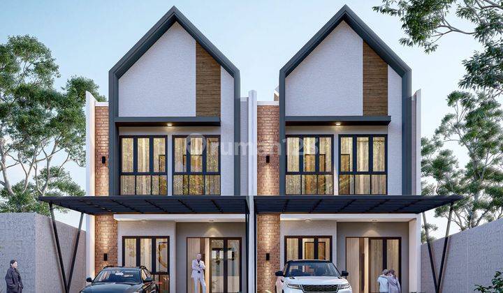 Rumah Mewah Bebas Banjir Murah Di Dekat Stasiun Sudimara 1