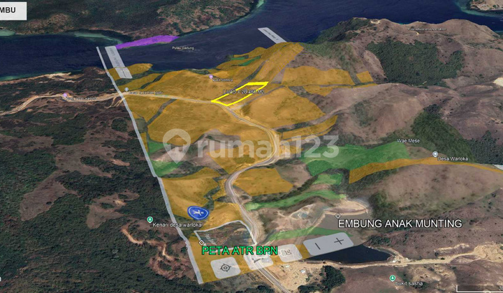 Labuan Bajo, Land in Golo Mori 20,460 m2 with SHM Certificate Labuan Bajo, Land in Golo Mori 20,460 m2 with SHM Certificate