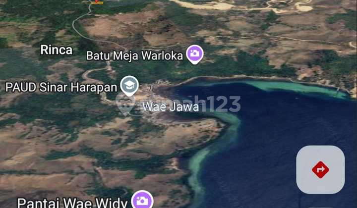 Labuan Bajo, Tanah Warloka 1658 m2 SHM Harga Murah