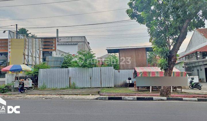 Tanah Pinggir Jalan Raya Manyaran Semarang Area Ramai 1