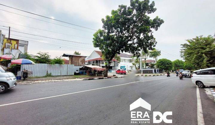 Tanah Pinggir Jalan Raya Manyaran Semarang Area Ramai 2