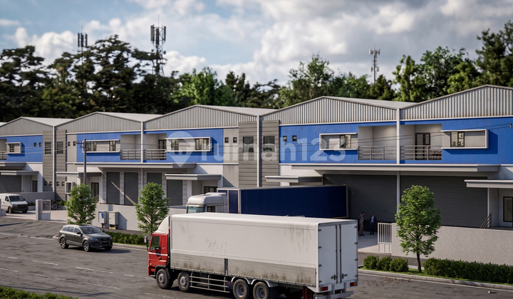 Warehouse for Sale with High Ceiling for Office Area in Candi Ngaliyan Industrial Zone Ready by September 2026 1