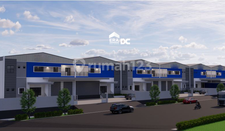 Warehouse for Sale with High Ceiling for Office Area in Candi Ngaliyan Industrial Zone Ready by September 2026