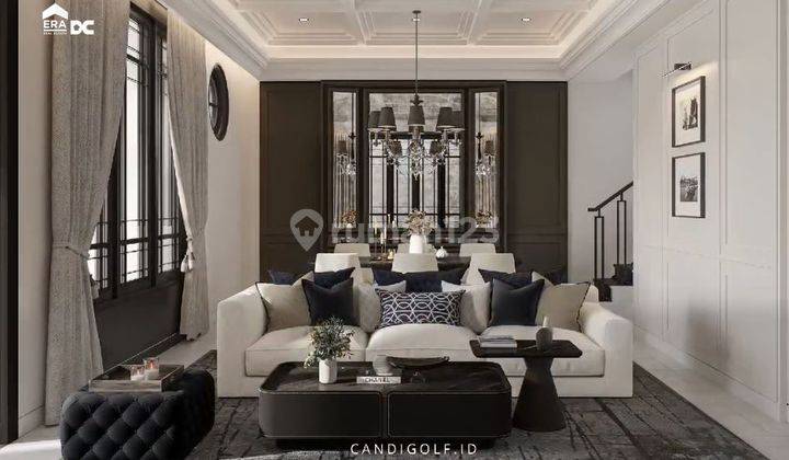 Rumah Candi Golf Cluster Baru Lokasi Depan Harga Mulai 2,5 M 1