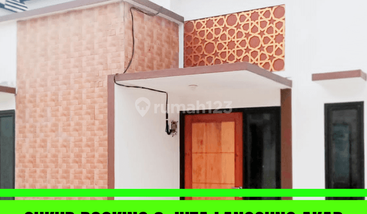 Rumah Bagus SHM cukup booking 3 juta all in  1