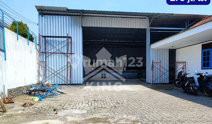 Warehouse for rent on Jl Simongan Raya, Semarang. 1