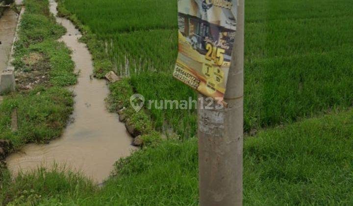 Tanah sawah plot Industri dijual. SHM, Lebar 200 mtr, Panjang 300 meter. Harga per meter 1 Jt nego sampai deal dengan perwakilan pemilik. 4