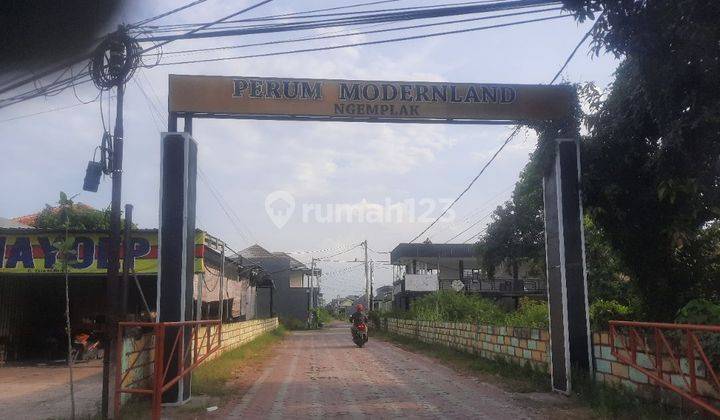 Tanah kavling sudah ramai penghuni di Tulangan dijual 1