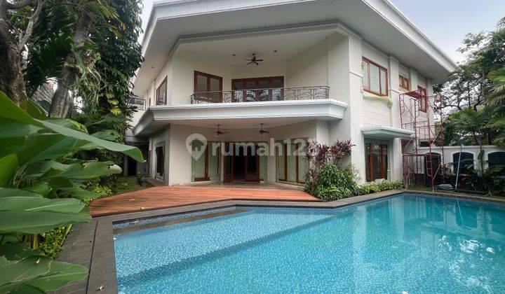 Rumah Mewah Pondok Indah. 5 Kamar, Kolam, Taman Luas, Hi Ceiling 1