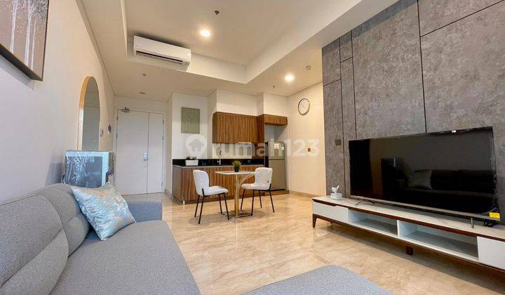 Apt 57 Promenade 1 Kamar BR Full Furnish, Siap Huni, View City 1