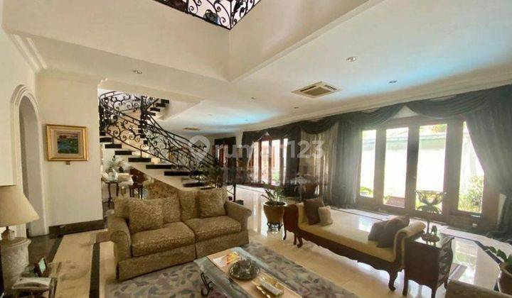 Rumah Classic Area Exclusive Senayan Semanggi 6 Kamar Mewah Megah 2