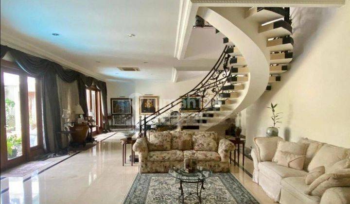 Rumah Classic Area Exclusive Senayan Semanggi 6 Kamar Mewah Megah 2