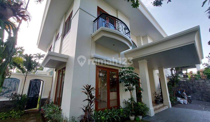 Rumah Mewah Pondok Indah. 5 Kamar, Kolam, Taman Luas, Hi Ceiling 2