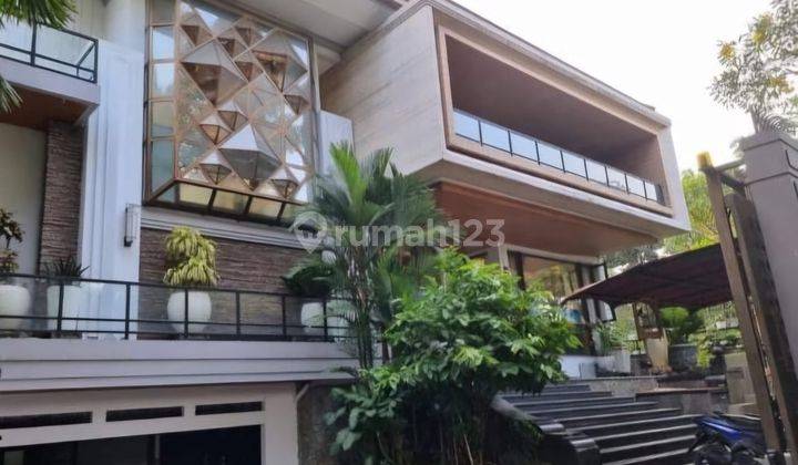 Rumah Mewah 4 Kamar Pakubuwono Dekat Scbd Gbk. Banyak Ukiran Bali 2