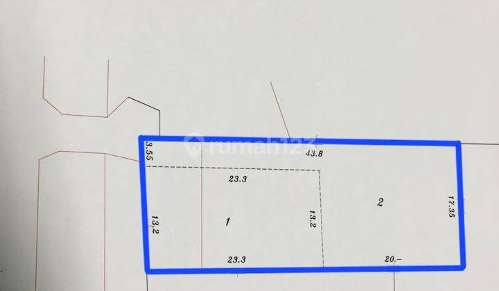 Tanah Menteng Lokasi Strategis Bentuk Kotak Bisa 4 Lantai 1