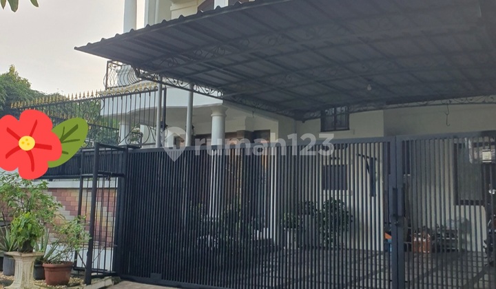 Best Deal! Rumah Siap Huni Villa Melati Mas, Semi Furnish, Carport 4 Mobil 2