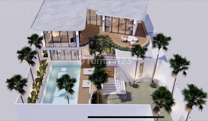 Jual new villa di canggu dekat atlas 1