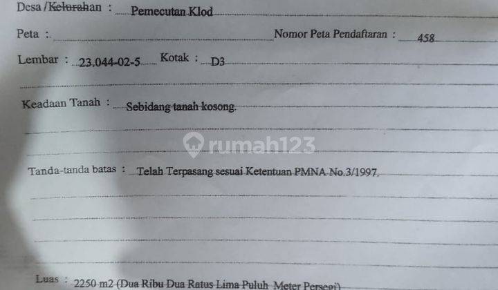 Tanh Strategis Dijual Di Pura Demak Denpasar 2