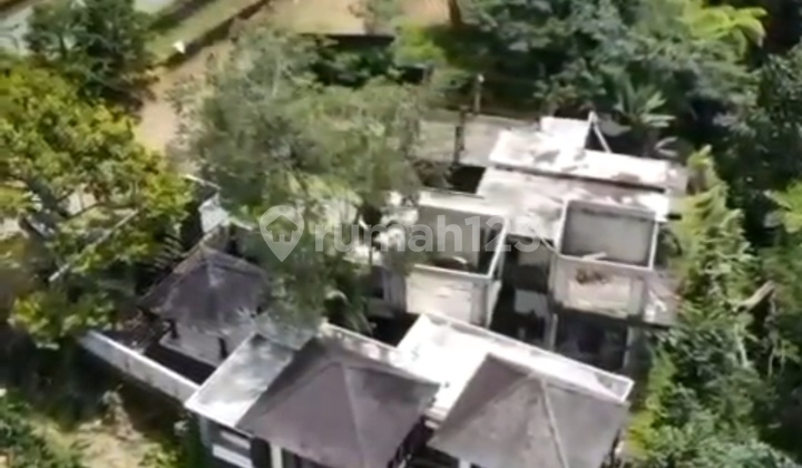 Selling Under Construction Villa with Waterfall View in Ubud, Bali Selling Under Construction Villa with Waterfall View in Ubud, Bali