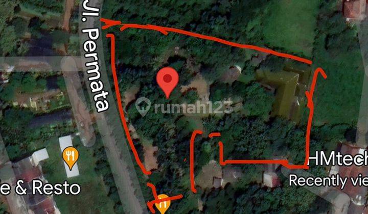Jual kavling dekat Serpong/BSD bonus 300m2 bangunan 2