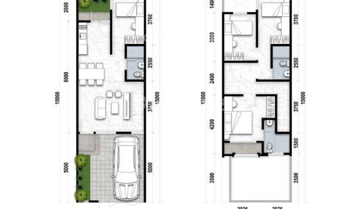 Rumah Bergaya Modern Dan Elit Di  Manhattan Terrance Karawang 2