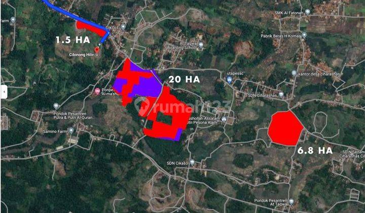 Tanah Super Luas Cocok Untuk Cluster di Cibinong Hilir, Cianjur  2