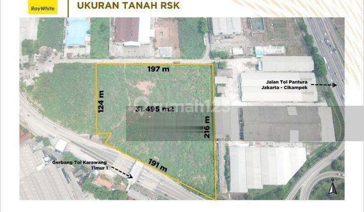 Tanah Industri HGB di Karawang Timur 2