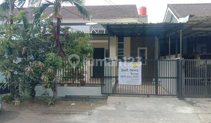 Rumah 3 kamar Cluster Bebas Banjir di Harapan Indah Bekasi 1