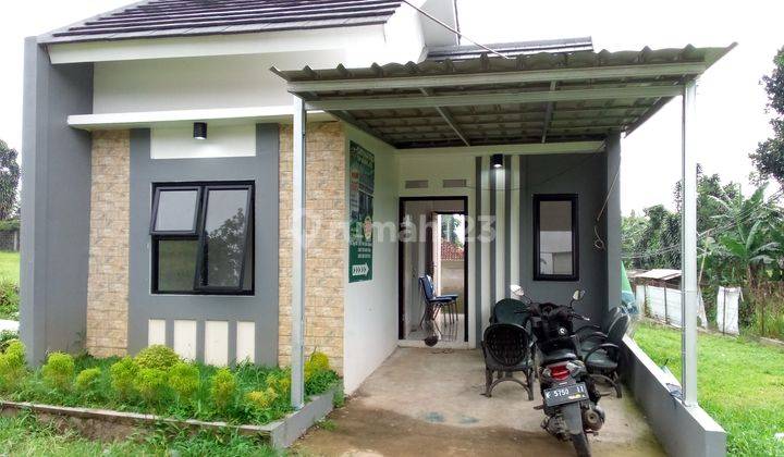 rumah 1 lantai di kaki gunung salak berview gunung langsung  1