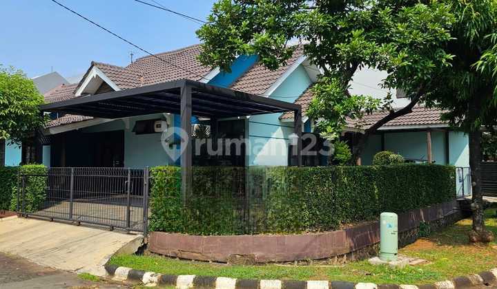 For Sale Spacious and Lush House in Kemang Pratama, South Bekasi