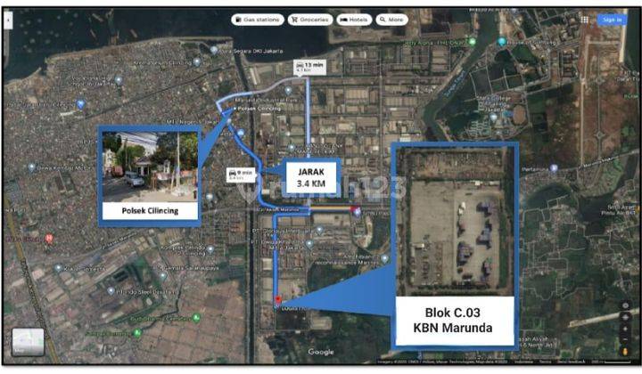 Disewakan Lahan Logistik di Kawasan Kbn Marunda J 2