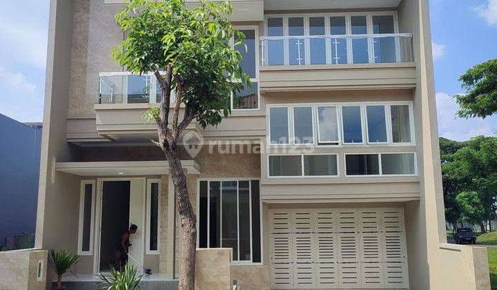 Rumah Baru Split Level Di Pakuwon City Lebar 10 Meter Dekat Club House Cluster Dan East Coast Mall 1