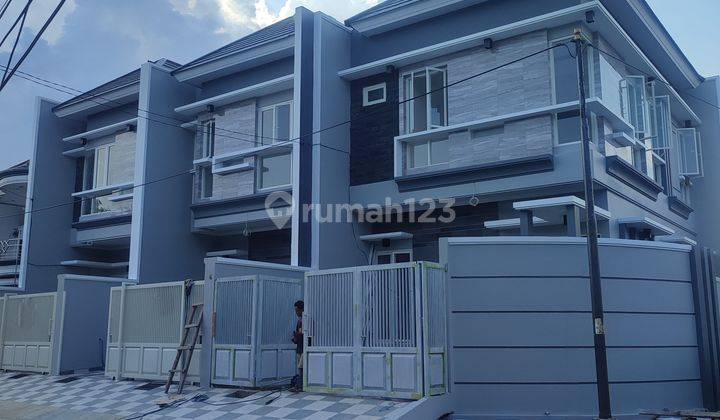 Rumah Baru Di Nginden Lebar 6 Meter Row 3 Mobil Harga 1M-an Dekat Tengah Kota 2