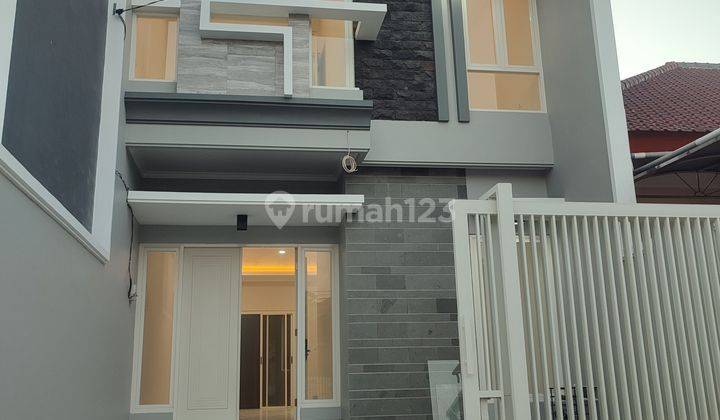 Rumah Baru Di Nginden Lebar 6 Meter Row 3 Mobil Harga 1m-An Dekat Tengah Kota 1