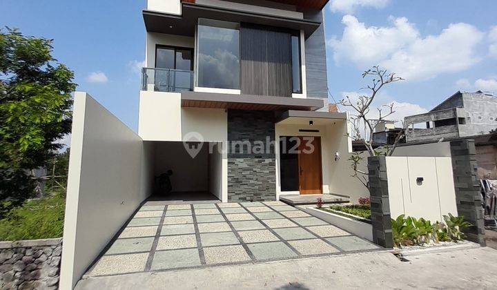 Rumah 2 Lantai Modern Baru 5 Menit Dari Pasar Gentan 1