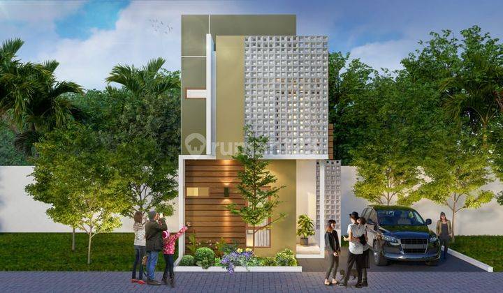 Rumah Baru 2 Lantai Minimalis Modern Dekat Sindu Kusuma Edu park 1