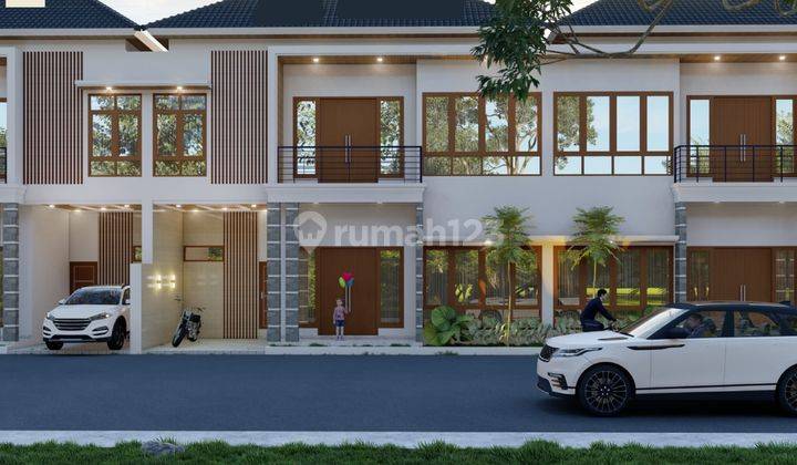 Rumah Baru 2 Lantai Strategis Dekat Gembira Loka Zoo 1