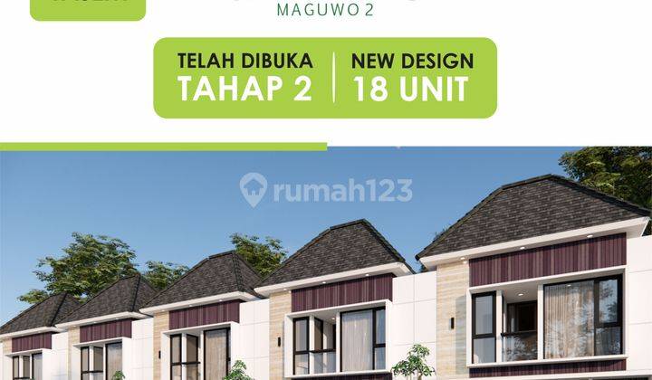 Rumah Baru Modern Strategis di Sleman Dekat Jogja Bay 1