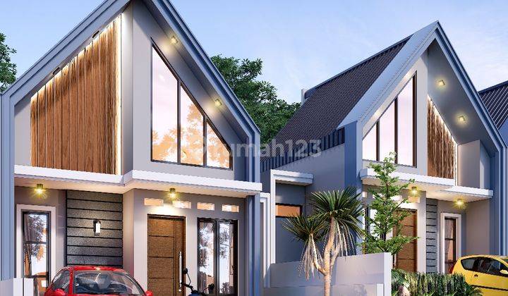 Rumah Scandinavian di Bantul Dekat Rs Pku Muh Gamping 1