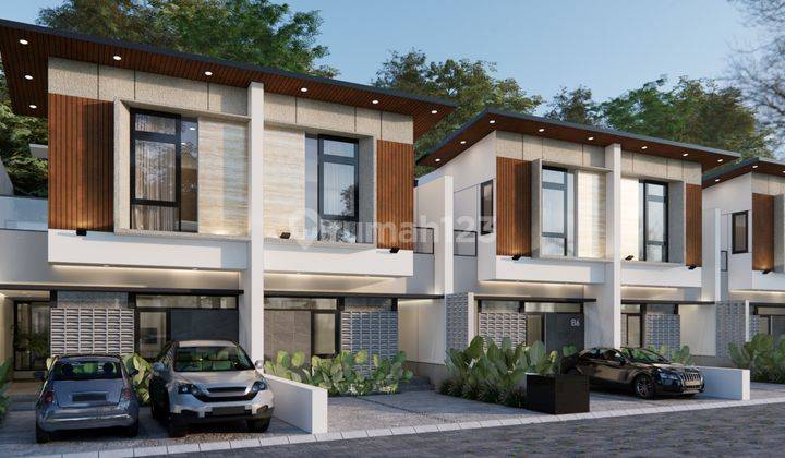 Rumah 2 Lantai Baru Modern di Sleman Dekat Kampus Mercubuana 2