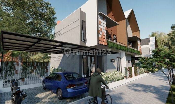 Scandinavian Modern Rumah Baru di Sleman Dekat Westlake Resto 2