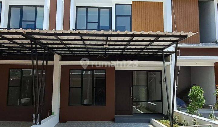 Rumah 2 lantai full bata merah DP 0 proses di bantu sampai akad 1