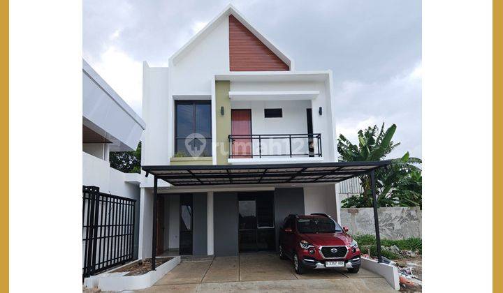 Rumah 2 Lantai, Legalitas Lengkap, Bebas Banjir Di Cluster 1