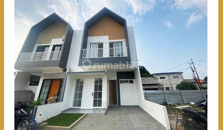 Rumah Ready Full Bata Merah, Selangkah Lrt Jatibening 1